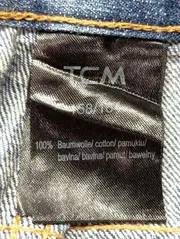 Vorschaubild 3 von Kinder Jeans Shorts Blau Gr. 158/164 Casual Baumwolle