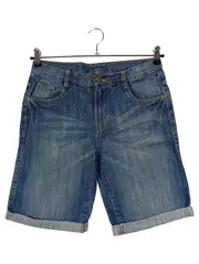 Vorschaubild 1 von Kinder Jeans Shorts Blau Gr. 158/164 Casual Baumwolle