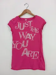 Vorschaubild 2 von Kinder T-Shirt Mädchen Pink Gr. 164 Casual Schriftzug