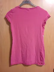 Vorschaubild 3 von Kinder T-Shirt Mädchen Pink Gr. 164 Casual Schriftzug