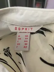 Vorschaubild 4 von Hemdbluse Damen 3/4 Arm Schleife Weiß Gr. 40 L Freizeit