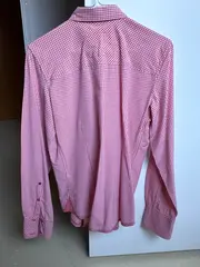 Vorschaubild 2 von Hemdbluse Damen 38 Rosa Kariert Langarm