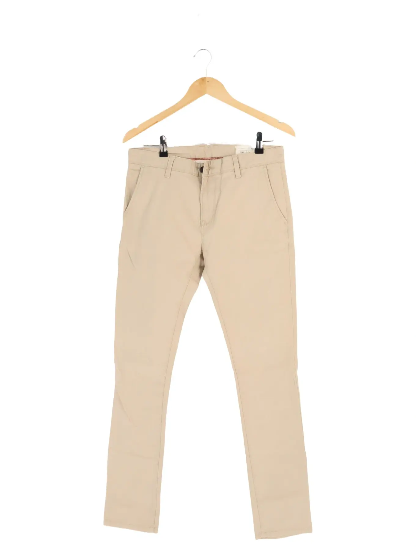 TOM TAILOR Herren Stoffhose W30/L32 Beige Casual Chino Hose