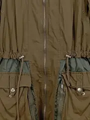 Vorschaubild 3 von EDC Damen Parka Oliv Gr. 34/XS Kunstfell Kapuze Casual Outdoor