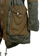 Vorschaubild 4 von EDC Damen Parka Oliv Gr. 34/XS Kunstfell Kapuze Casual Outdoor