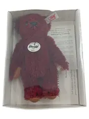 Vorschaubild 1 von Teddybär Club 2012 Kuscheltier Rot 11 cm Klassisch