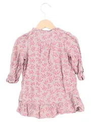 Vorschaubild 2 von Kinder Freizeitkleid Gr. 80 Rosa Blumenmuster