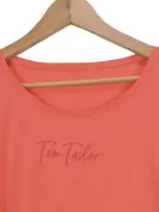 Vorschaubild 3 von Damen T-Shirt Gr. 40 L Rosa Casual Logo-Print