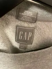 Vorschaubild 3 von Damen Sweatshirt Gr. 36/S Grau Logo Print Casual Streetwear