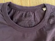 Vorschaubild 2 von Herren T-Shirt Gr. M Lila Casual mit Logo-Print