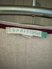 Vorschaubild 3 von Damen Pullover Gr. 38/M Mehrfarbig Gestreift Langarm Baumwolle