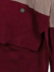 Vorschaubild 2 von Damen Pullover Gr. 38/M Mehrfarbig Gestreift Langarm Baumwolle