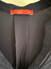 Vorschaubild 5 von Damen Bluse Kurzarm Gr. XS Blau Viskose Casual