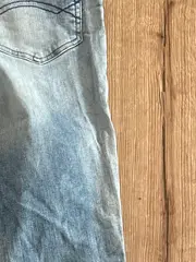 Vorschaubild 2 von Herren Slim Fit Jeans W31 L32 Hellblau Used Look