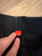 Vorschaubild 3 von Sport Shorts Damen Gr. S/36 Schwarz Baumwolle Kurze Hose