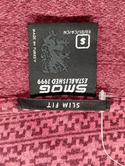 Vorschaubild 3 von Damen T-Shirt Gr. 36/S Rot Casual Grafisches Muster Slim Fit