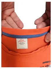 Vorschaubild 3 von Jungen T-Shirt Road Rebel Gr. 164 Orange Casual Baumwolle