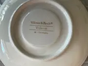 Vorschaubild 3 von Untertasse Unterteller Weiß Blau Klassisch Blumenmuster Porzellan