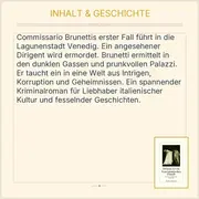 Vorschaubild 3 von Donna Leon Venezianisches Finale Kriminalroman Commissario Brunetti
