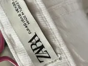 Vorschaubild 5 von Damen Jeans Wide Fit Weiß W31;40;L Fransen Saum Casual