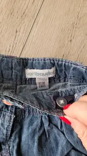 Vorschaubild 5 von Kinder Jeans Shorts Gr. 68 Blau Casual