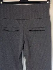 Vorschaubild 3 von Damen Leggings S Grau Casual Fischgrätenmuster