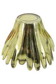 Vorschaubild 2 von Dekoschale Gold Elegant Modern Kunststoff Blumendesign 8cm
