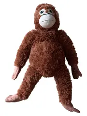 Vorschaubild 1 von AFTONSPARV Stofftier Affe Kuscheltier Braun 55cm Plüschtier Baby