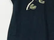 Vorschaubild 4 von Damen T-Shirt Gr. 40 Schwarz Blumenprint Schriftzug Casual