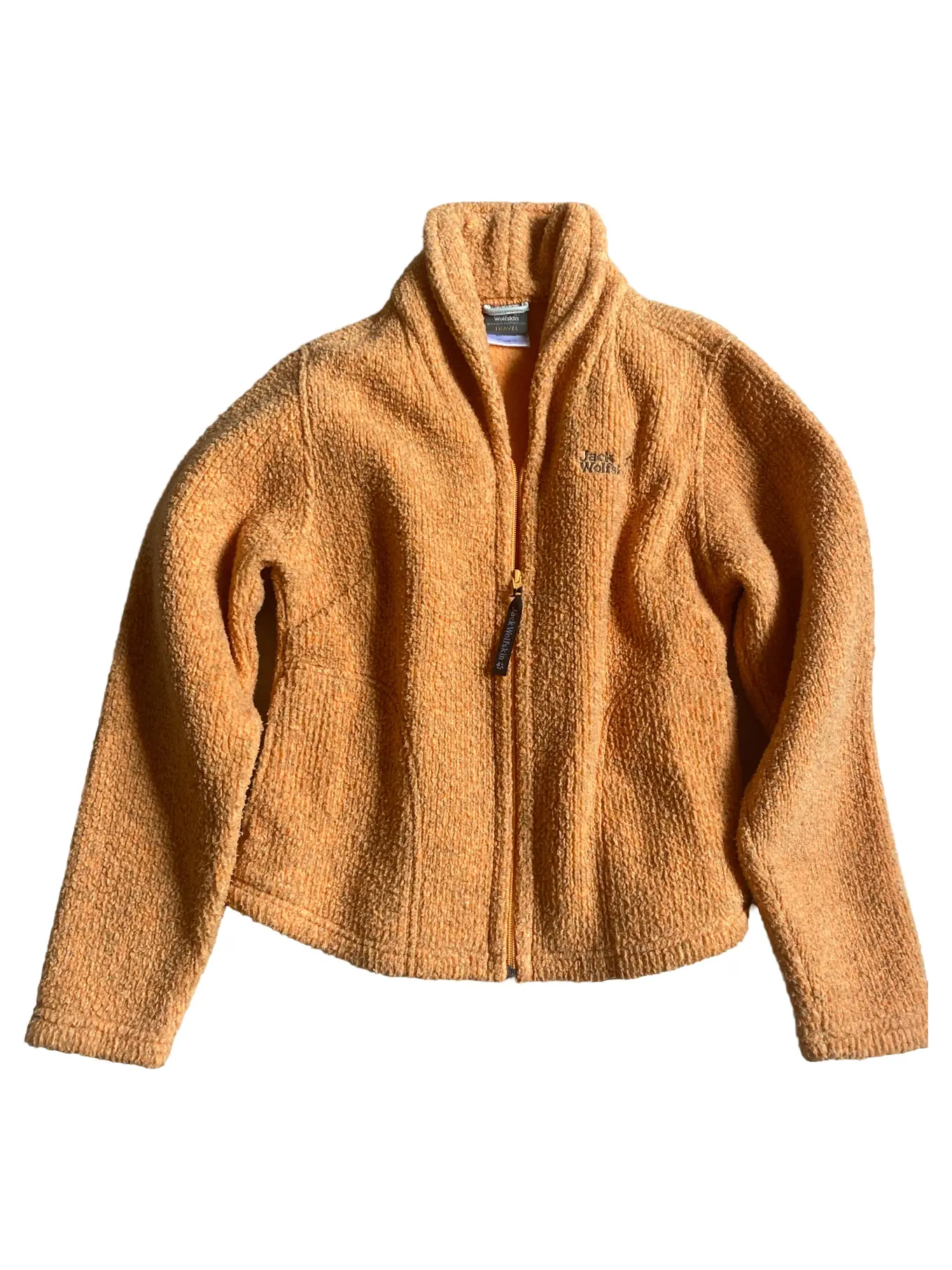 JACK WOLFSKIN Fleecejacke Damen Gr. 34/XS Orange Outdoor