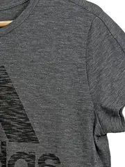 Vorschaubild 3 von T-Shirt Herren Gr. 46/S Grau Sportlich Logo-Print