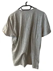 Vorschaubild 3 von Herren T-Shirt Grafik Adler Print Grau Gr. L Baumwolle
