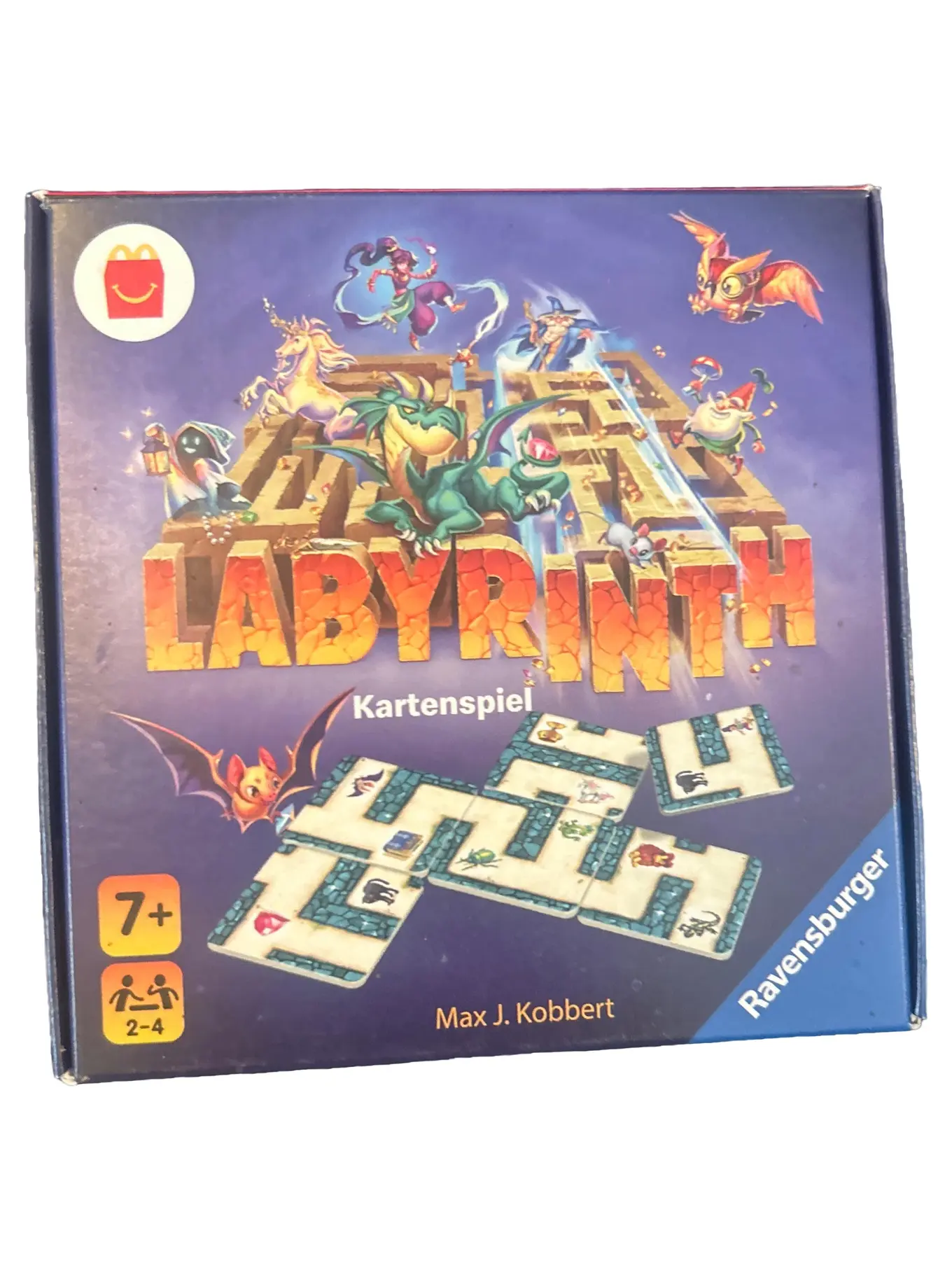 RAVENSBURGER Labyrinth Kartenspiel Max J. Kobbert Kinder Gesellschaftsspiel