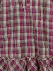 Vorschaubild 4 von Mädchen Kleid kariert pink Gr. 150/152 Baumwolle Sommer