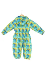 Vorschaubild 2 von BABY Kinder Schneeanzug Gr. 98 Mehrfarbig Kariert Sterne Kapuze Outdoor