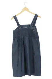 Vorschaubild 2 von Damen Freizeitkleid Gr. 38 Blau Casual Baumwolle Sommerkleid