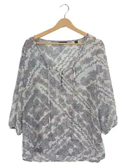 Vorschaubild 1 von Damen Bluse Paisley-Muster Gr. 42/XL Mehrfarbig Casual