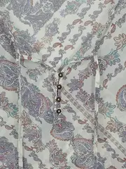 Vorschaubild 3 von Damen Bluse Paisley-Muster Gr. 42/XL Mehrfarbig Casual