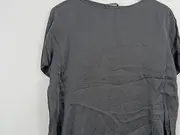 Vorschaubild 4 von Mädchen Bluse Gr. 152 Grau Casual Kurzarm