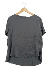 Vorschaubild 1 von Mädchen Bluse Gr. 152 Grau Casual Kurzarm
