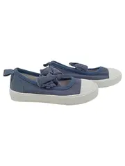 Vorschaubild 1 von Mädchen Ballerinas Blau Schleife Gr. 25 Canvas