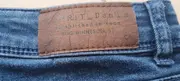 Vorschaubild 5 von Mädchen Jeans Capri Hose Gr. 158 Blau Strass Denim