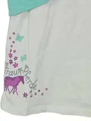 Vorschaubild 2 von Kinder Twin Set Mädchen Shirt Gr. 128 Casual Mehrfarbig Baumwolle