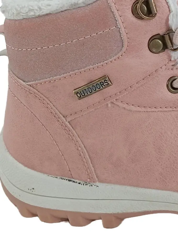 Winterstiefel Für Kinder - Rutschfeste Sohle - Mit Klettverschluss