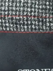 Vorschaubild 6 von Herren Mantel Grau Gr. 52 Klassisch Baumwolle Kaschmir