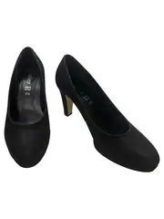 Vorschaubild 3 von Damen Pumps Elegant Glitzer Schwarz Größe 40 Business Absatz 10cm
