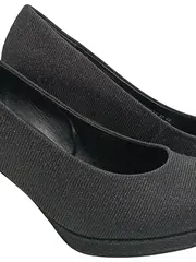 Vorschaubild 4 von Damen Pumps Elegant Glitzer Schwarz Größe 40 Business Absatz 10cm