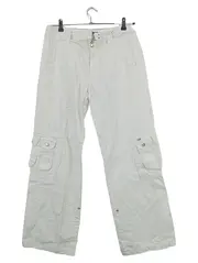 Vorschaubild 1 von Damen Cargohose Größe 42 Beige Casual Baumwolle