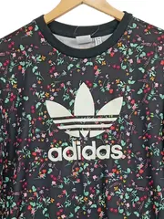 Vorschaubild 2 von Damen T-Shirt Blumenmuster Schwarz Gr. 34 Sportlich