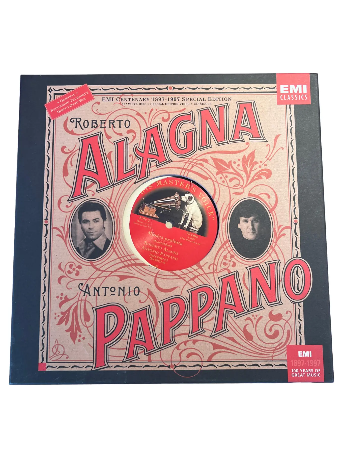 EMI Classics Roberto Alagna Pappano Doppel-CD Vinyl DVD Box Set